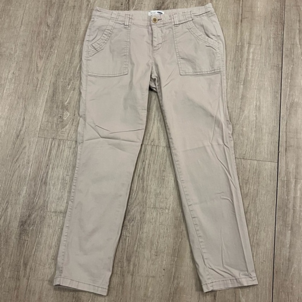 Old Navy Straight Tan Pants 6 Short